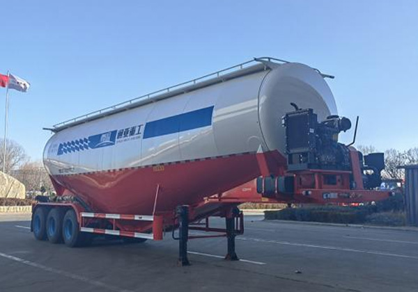 低密度粉粒物料運輸半掛車